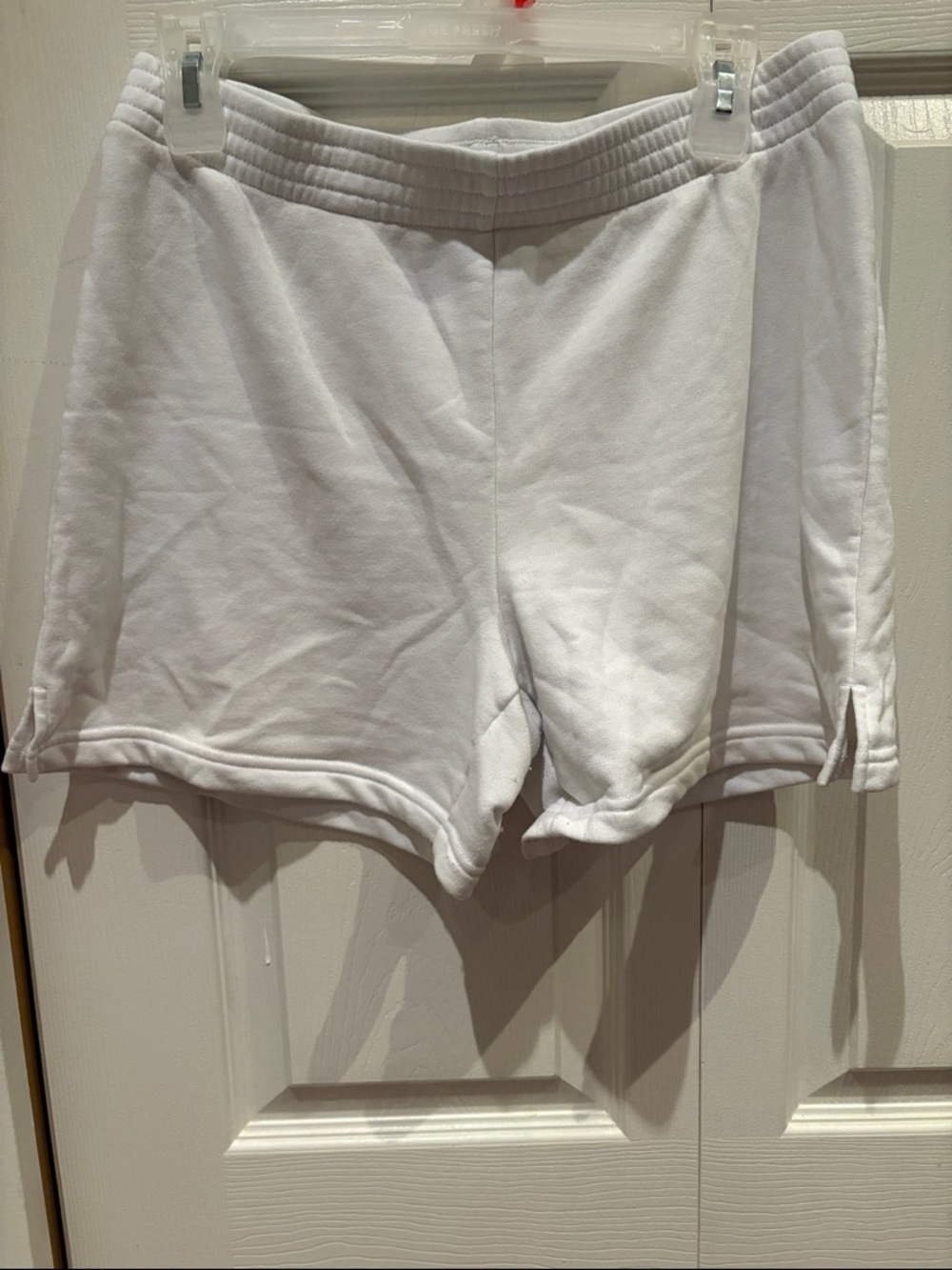 Aritzia White Sweatshorts - Picture 1 of 5
